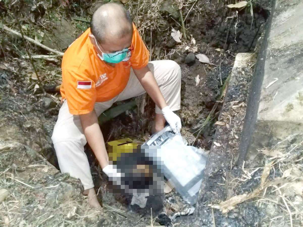 Usai Dimutilasi lalu Dibakar