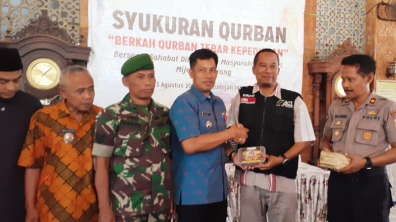 Distribusikan 1.700 Domba, ACT Jateng Gelar Syukuran Qurban bersama Sahabat Difabel