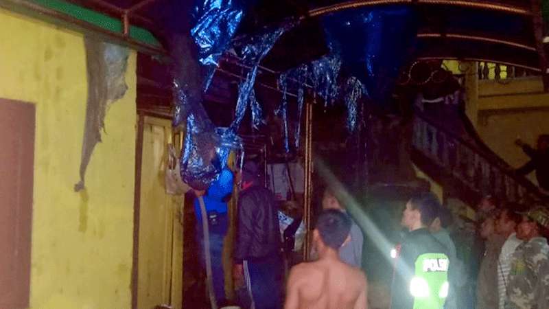 Dapur Rumah Warga Pekuncen Ludes Terbakar