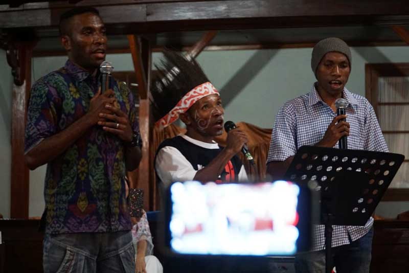 Malam Keakraban Mahasiswa dan Pelajar Papua