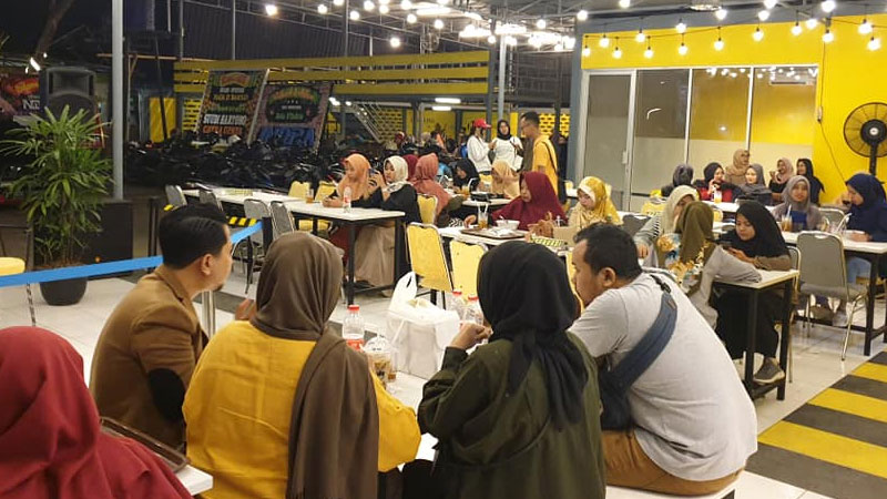 Grand Opening Nata d'Bakso Purwokerto Dihadiri Langsung Natta Reza