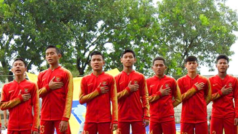 Ngamuk, Timnas Indonesia U-18 Lesakan 7 GOl
