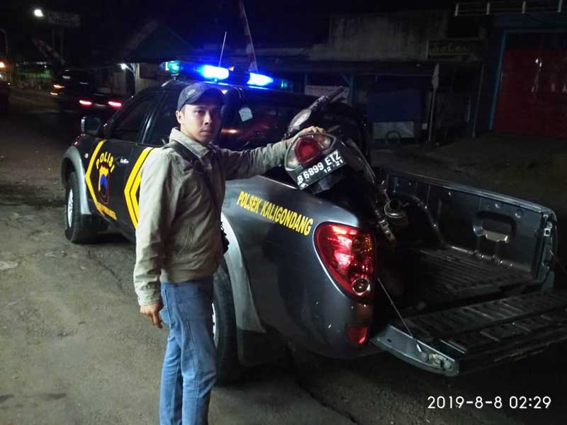 Polisi Amankan Sepeda Motor Tak Bertuan