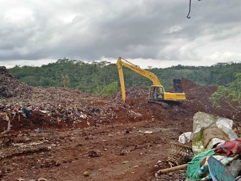 Rawan Kebakaran, TPA Bedagas Pasang Pompa Air