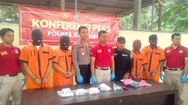 Tiga Pengedar  Narkotika Dibekuk Polisi