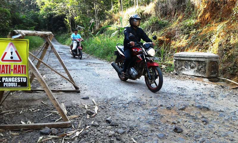Tingkat Kerusakan Jalan Sudah Parah