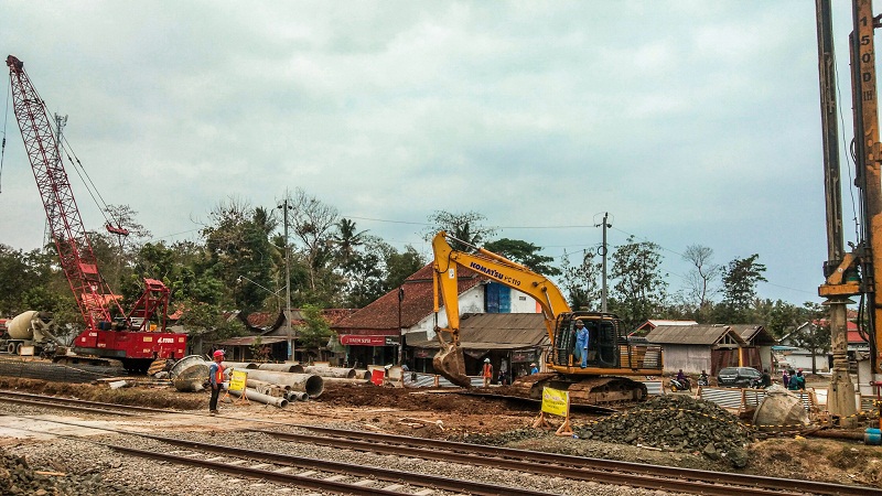 Overpass Pasar Sigong Kroya Mulai Digarap
