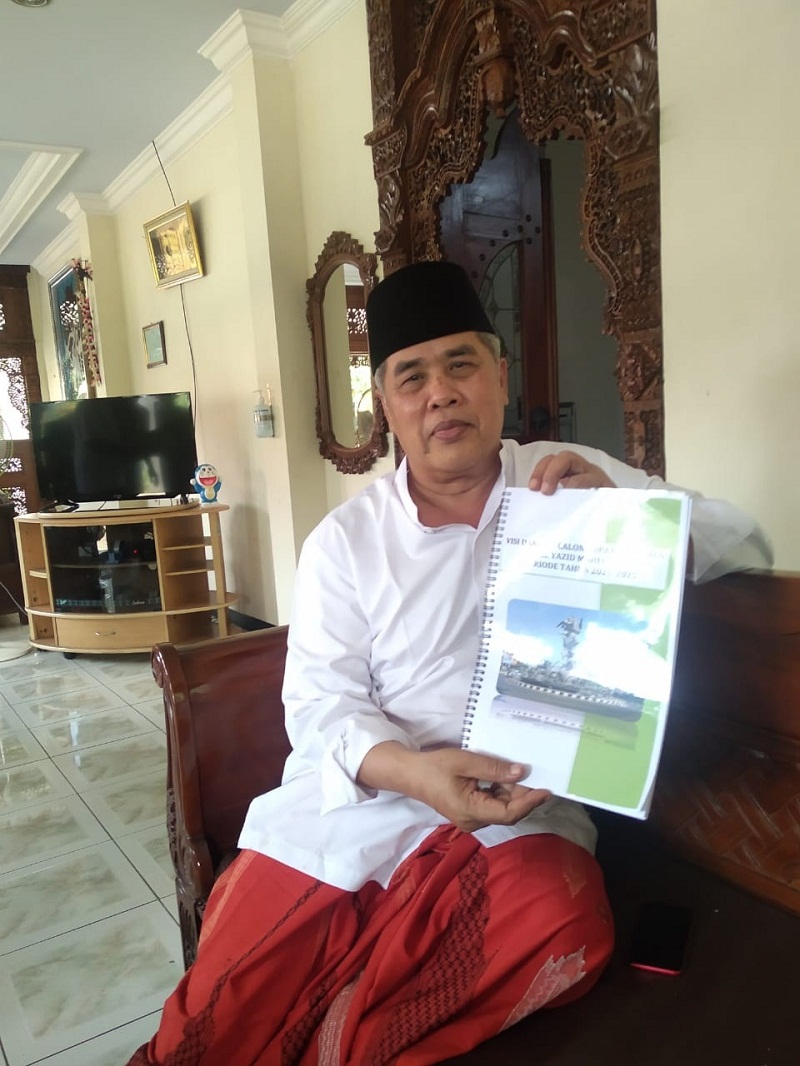 Bupati H. Yazid  Serahkan Berkas Pendaftaran