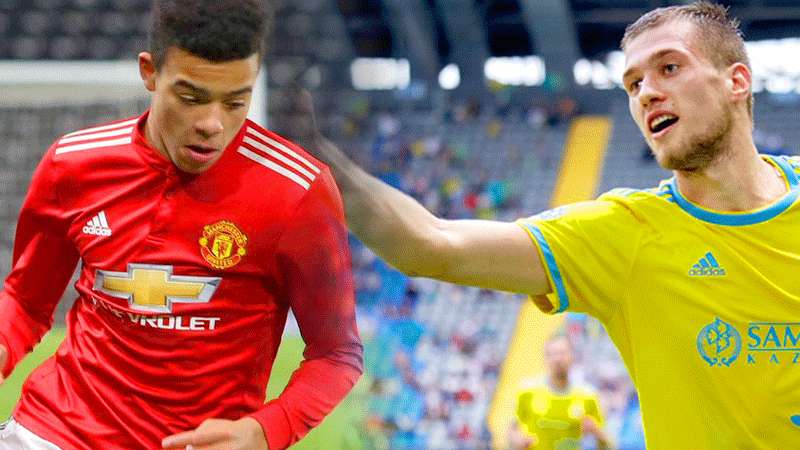 Man United v Astana-Panggung Para Pelapis
