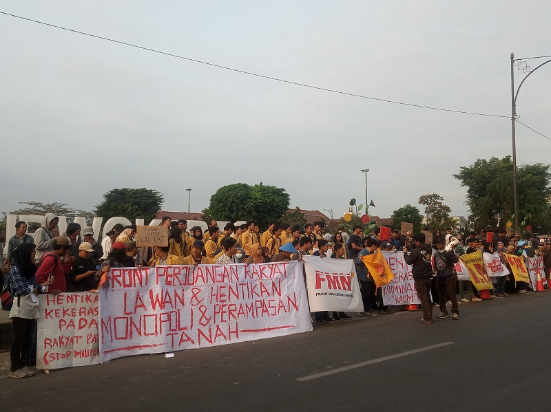 Aliansi FPR Banyumas Singgung Monopoli Tanah