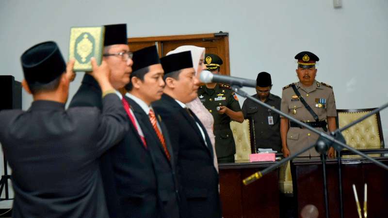 Sarimun Dilantik Jadi Ketua DPRD Kebumen