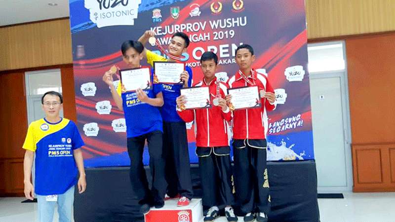Siswa SMPN 1 Rakit Raih Prestasi Wushu Provinsi