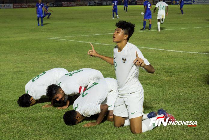 Timnas U-16 Benamkan Filipina 4-0