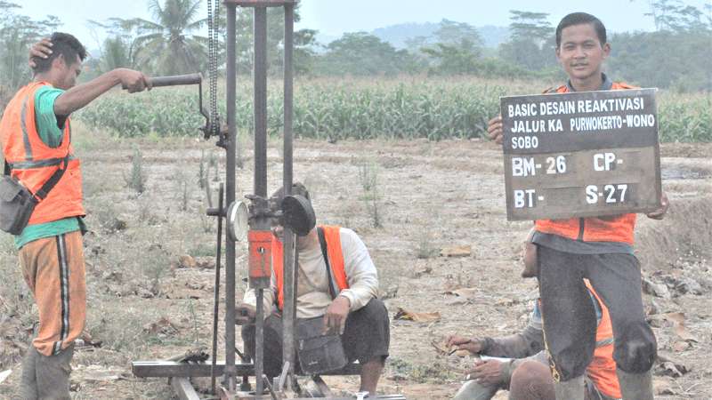 Ditjen Perkeretaapian Lakukan Penyelidikan Tanah