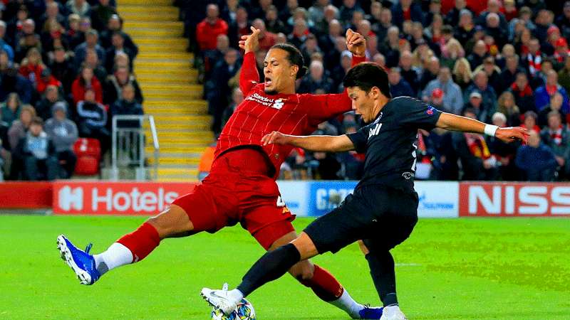Liverpool vs Leicester-Janji van Dijk