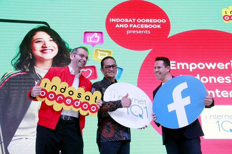 Indosat Ooredoo dan  Facebook  Luncurkan Internet 1O1