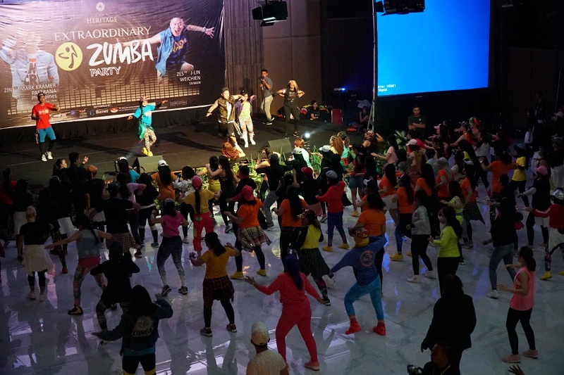 Seru! Java Heritage Purwokerto Extraordinary Zumba Party