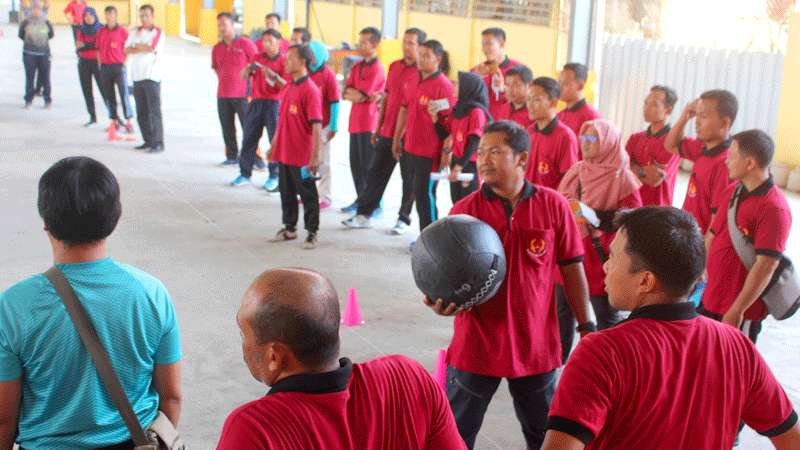 Pelatih Olahraga Binaaan KONI Kebumen Digembleng