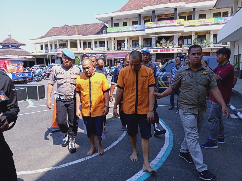 Lima Penjudi Ditangkap Polisi di Kroya dan Adipala