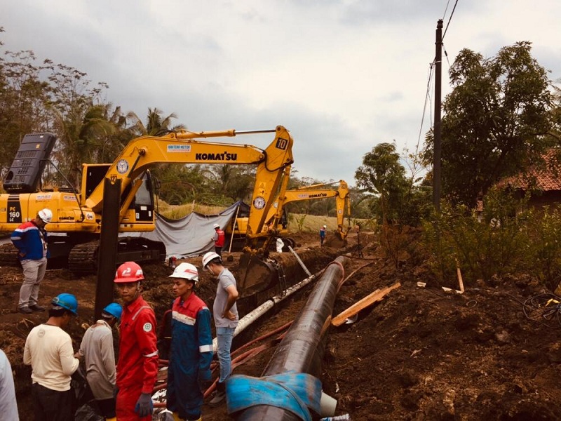 Pertamina Masih Hitung Ganti Rugi Akibat Kebocoran Pipa di Wanareja