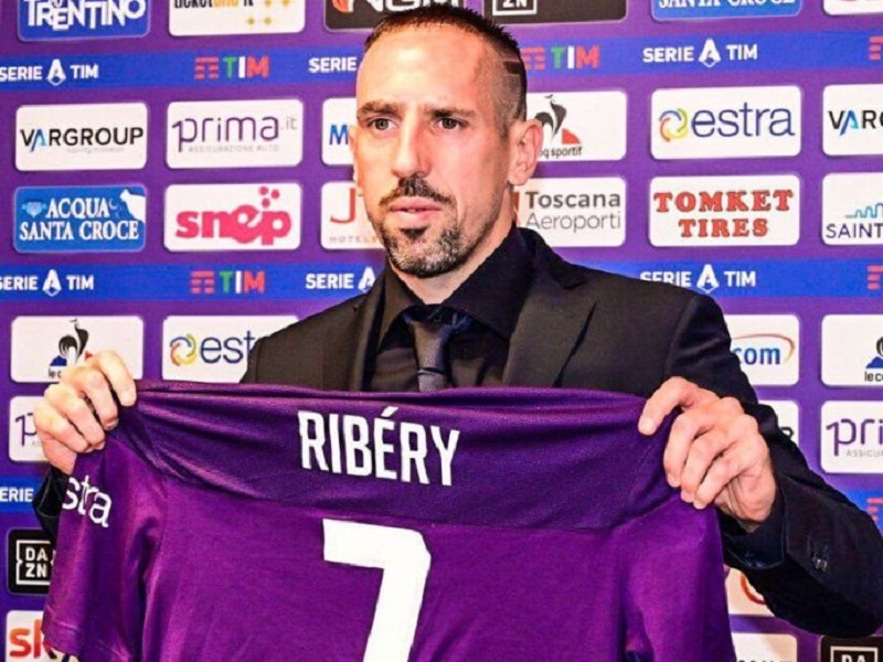 Noda Merah Pertama Ribery