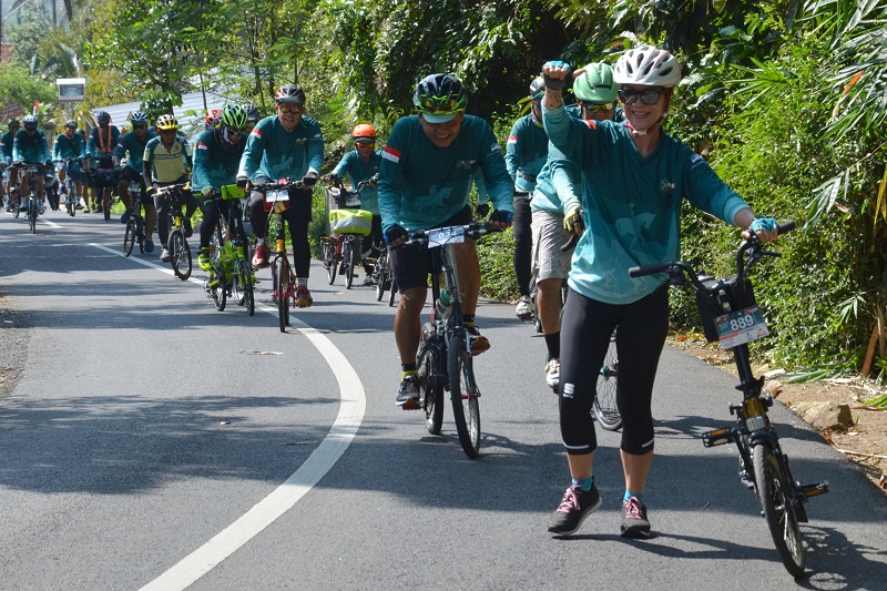 Xplore Purwokerto 2019, Gowes 53 Km dengan Pemandangan Menakjubkan