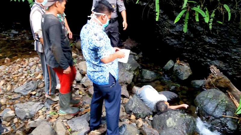 Mayat Laki-laki Ditemukan di Curug Nagasari Rembang