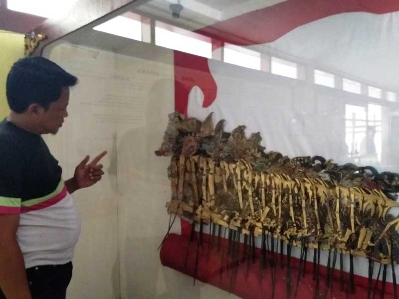 Wayang Terkecil di Museum Wayang Banyumas Berumur Hampir Setengah Abad