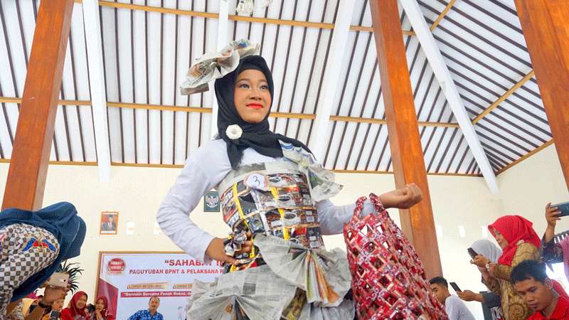 Puluhan Anak Difabel Kebumen jadi Model