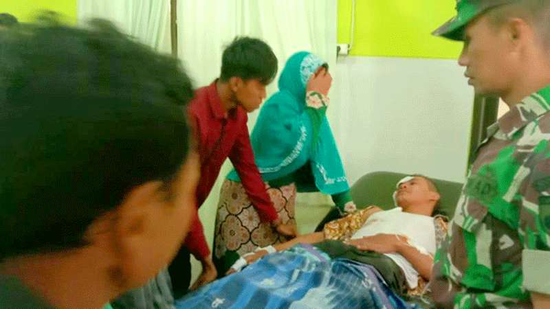 Rem Blong, Pikap Masuk Sawah