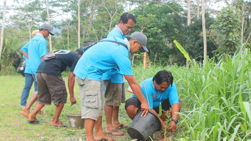 Wilayah Kecamatan Madukara Rawan Longsor