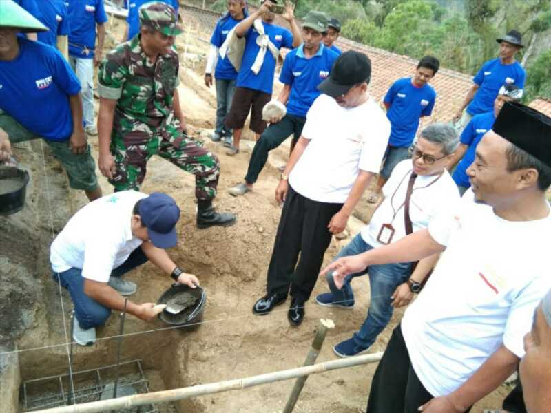 BRI Peduli Bangun Musala, Program Padat Karya HUT BRI ke 124