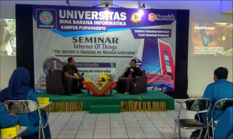 UBSI Kampus Purwokerto Gelar Seminar Internet of Things