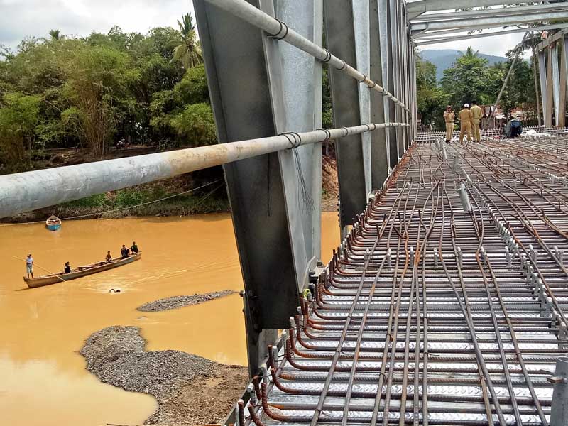 Dongkrak Progres, Pembangunan Jembatan Kedunglegok Dikebut