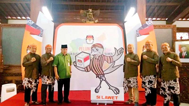 Si Lawet, Maskot Pilbup Kebumen 2020