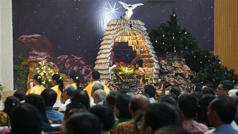 Natal di Purwokerto Aman dan Damai