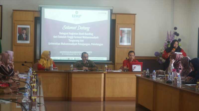 Dua Perguruan Tinggi Muhammadiyah Studi Banding Ke UMP