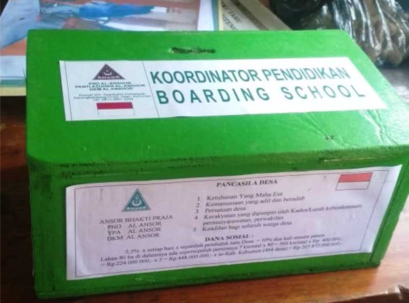 Kotak Amal Bertuliskan “Pancasila Desa” Bikin Geger