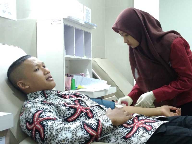Stock Darah di PMI Sangat Tipis