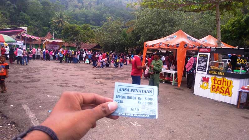 Tarif Parkir Goa Petruk Dikeluhkan