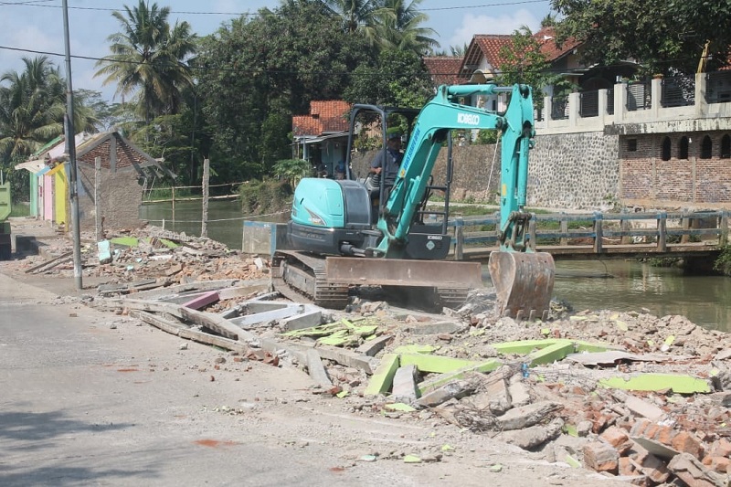 Tempati Sempadan Irigasi, Ratusan Bangunan akan Ditertibkan