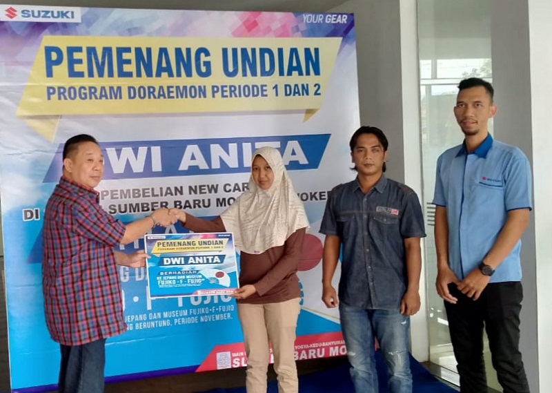 Warga Cilacap Dapat Hadiah Trip ke Jepang dari Suzuki