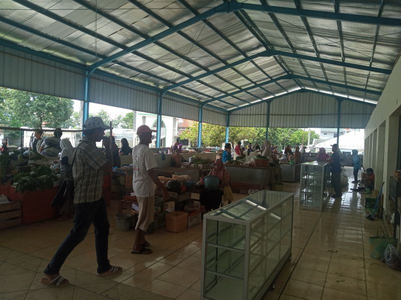 Pedagang Pasar Simpang Lima Purwokerto Mulai Dipindah
