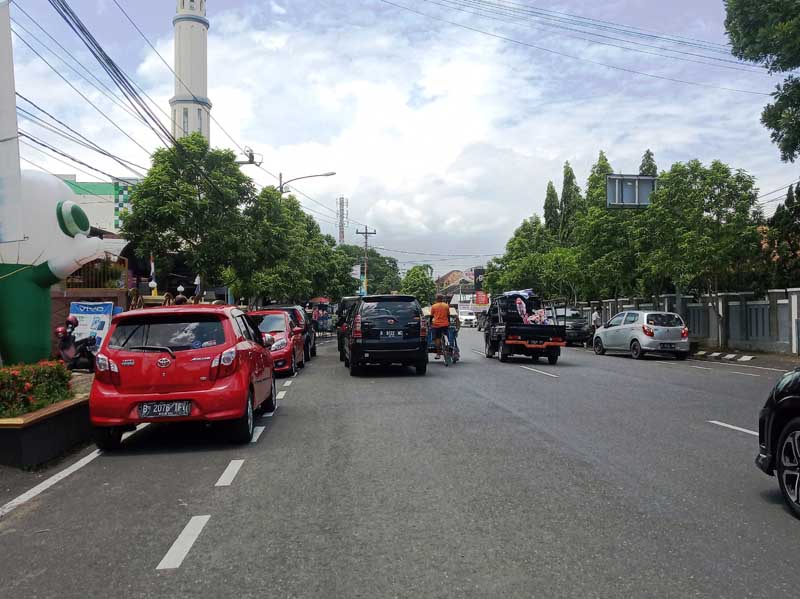 Penertiban Parkir Tunggu Polres dan Denpom