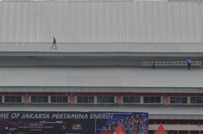 Gedung Sasana Krida Bocor Dua Kali di Event Nasional, Calo Tiket Juga Dikeluhkan