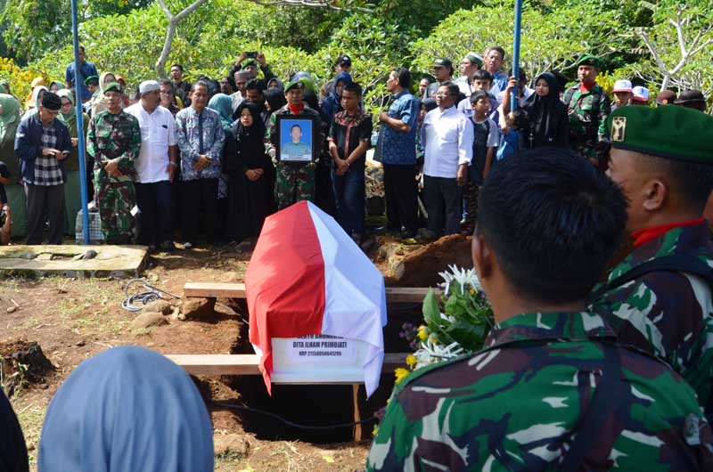 Pemakaman Sertu (Anumerta) Dita Ilham Primojati, Korban Helikopter Mi-17