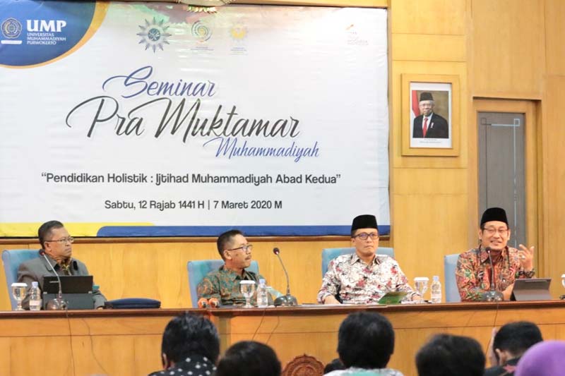 UMP Helat Seminar Bertema Pendidikan Holistik: Ijtihad Muhammadiyah Abad Kedua