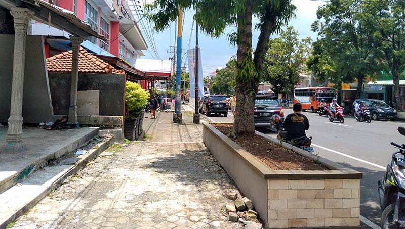 Pembangunan Trotoar di Purwokerto Akan Usung Konsep Milineal