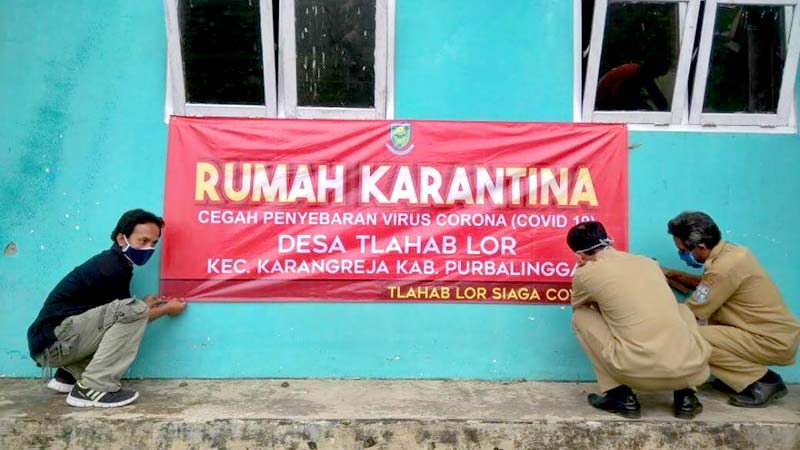 Pemdes Tlahab Lor Siapkan Rumah Karantina