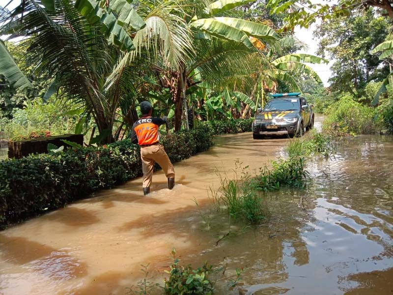 Tarisi Kembali Tergenang - Gorong-gorong Ambruk Belum Diperbaiki